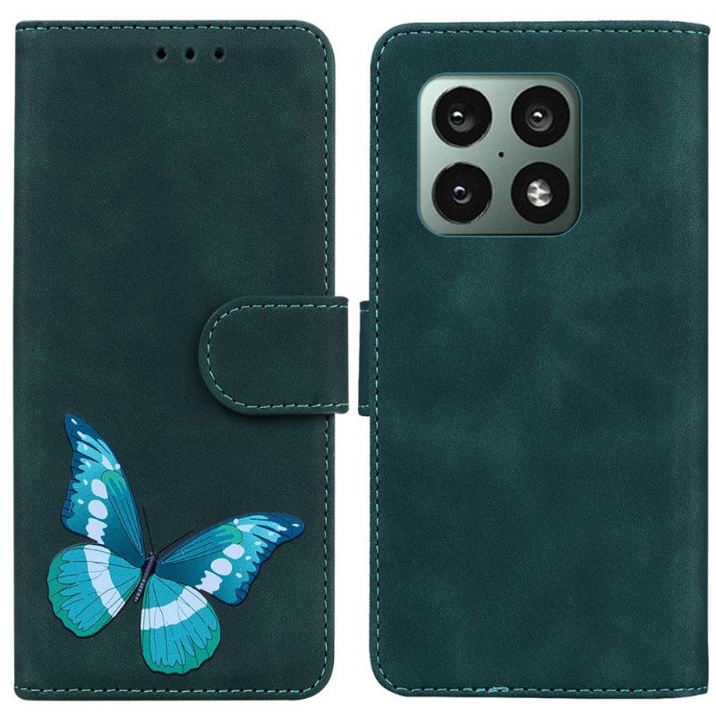 Housse OnePlus 10 Pro 5G Protection papillon coloré