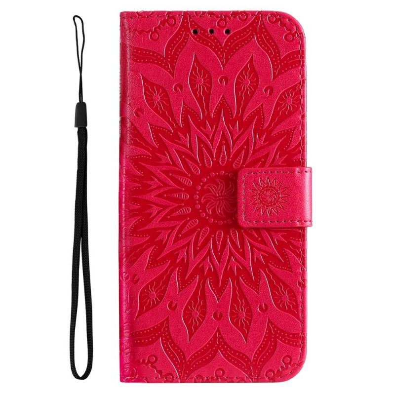 Housse OnePlus 10 Pro 5G Sunflower à lanière