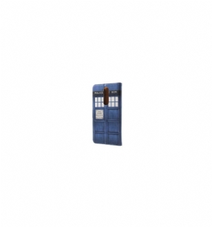 Nokia 5.1 - Housse porte cartes Police Box Doctor Who