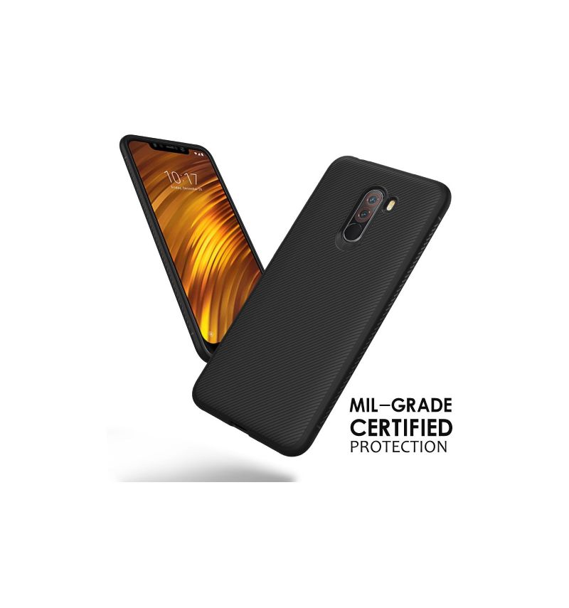 Xiaomi Pocophone F1 - Coque gel effet armure