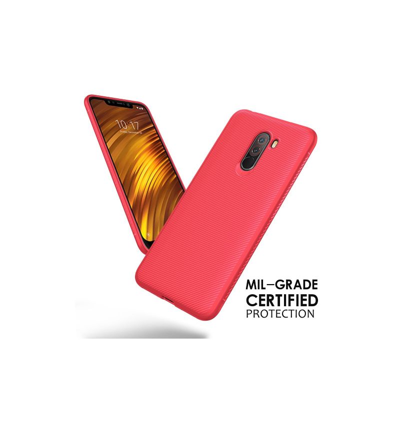 Xiaomi Pocophone F1 - Coque gel effet armure