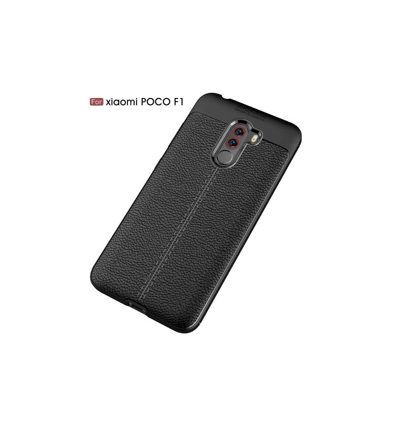 Xiaomi Pocophone F1 - Coque texturée style cuir