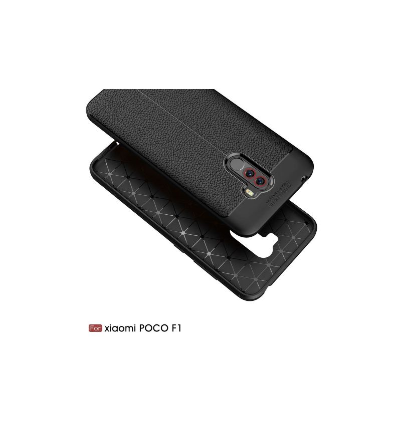 Xiaomi Pocophone F1 - Coque texturée style cuir