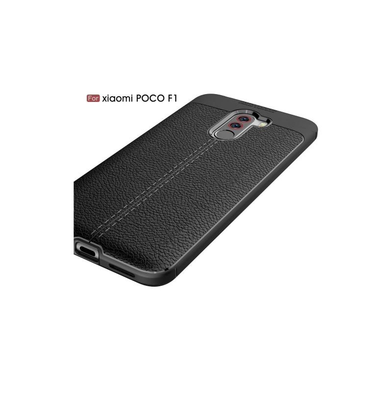 Xiaomi Pocophone F1 - Coque texturée style cuir