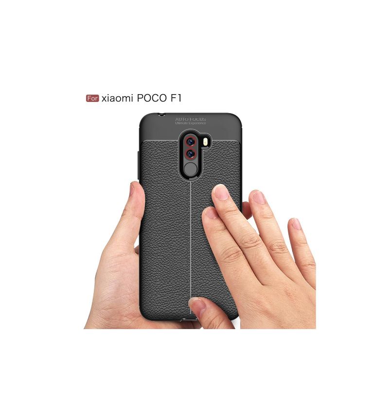 Xiaomi Pocophone F1 - Coque texturée style cuir