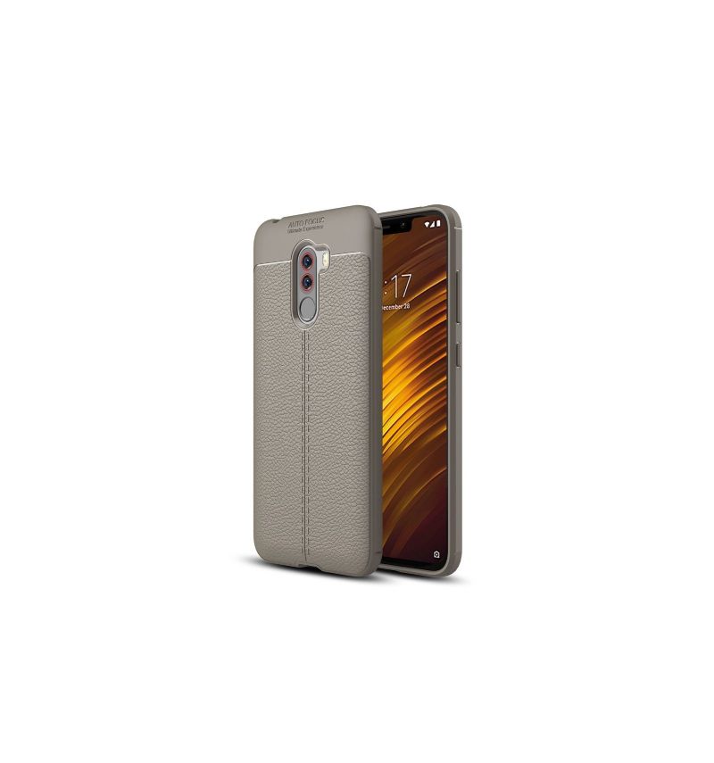 Xiaomi Pocophone F1 - Coque texturée style cuir