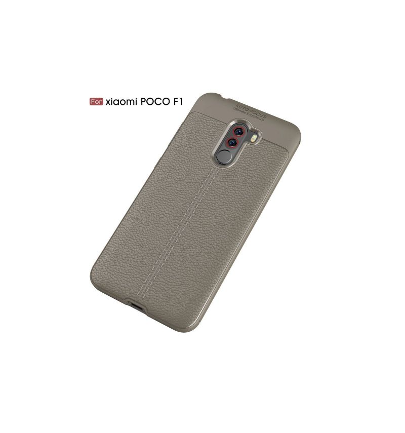 Xiaomi Pocophone F1 - Coque texturée style cuir