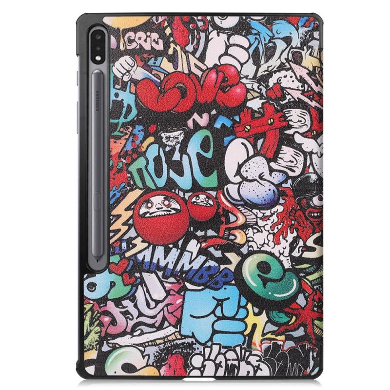 Smart Case Samsung Galaxy Tab S9 Plus Motif Graffiti