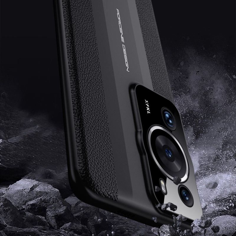 Coque Huawei P60 Pro Cuir Véritable