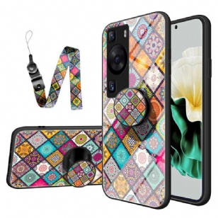 Coque Huawei P60 Pro Patchwork