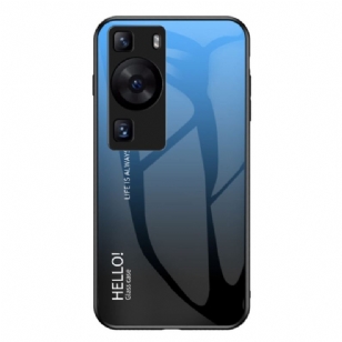 Coque Huawei P60 Pro Verre Trempé Hello