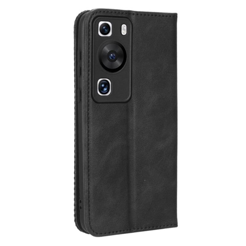 Flip Cover Huawei P60 Pro Style Cuir Stylisé