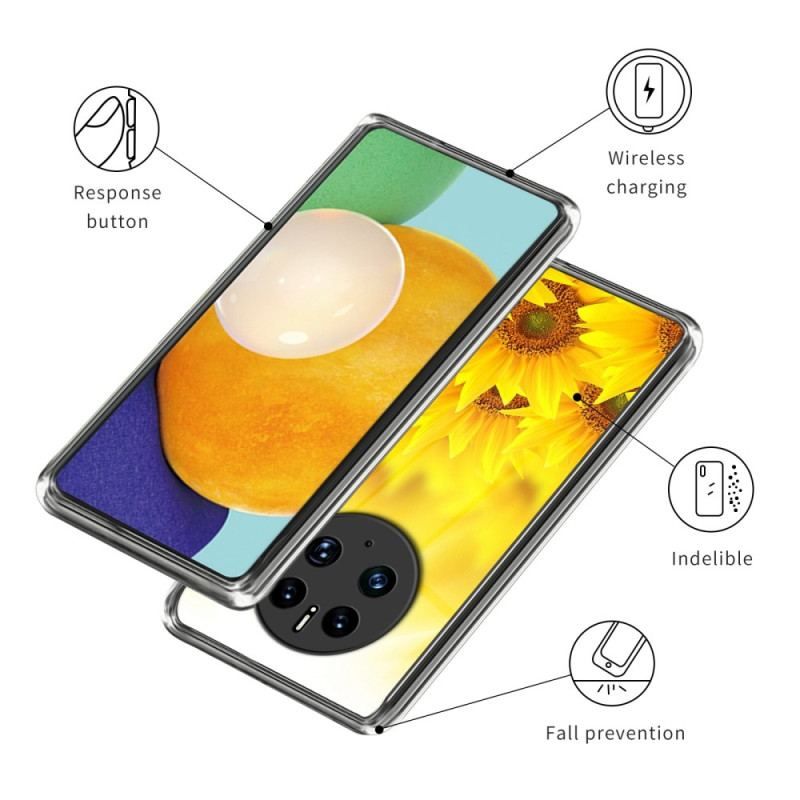 Coque Huawei Mate 50 Pro Sublimes Tournesols