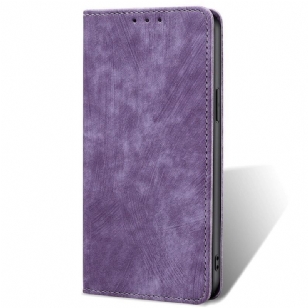 Flip Cover Huawei Mate 50 Pro Simili Cuir Rétro