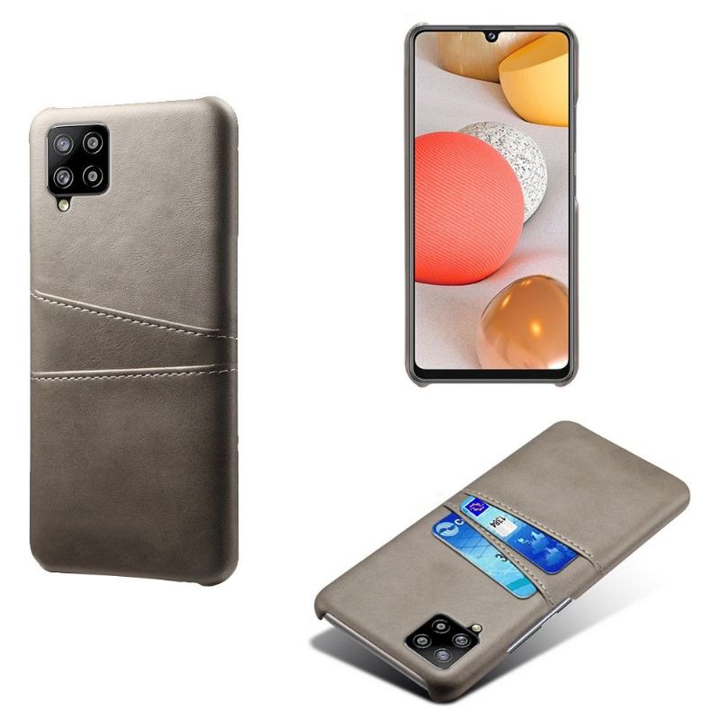 Coque Samsung Galaxy A42 5G Mélodie Effet Cuir Porte Cartes