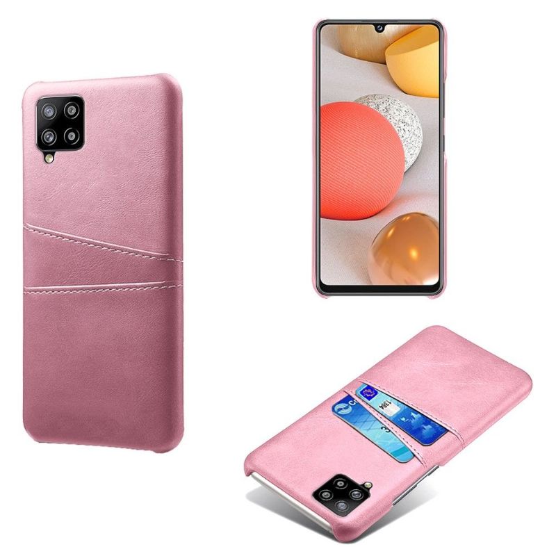 Coque Samsung Galaxy A42 5G Mélodie Effet Cuir Porte Cartes