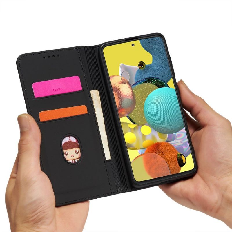 Étui folio soft touch pour Samsung Galaxy A42 5G