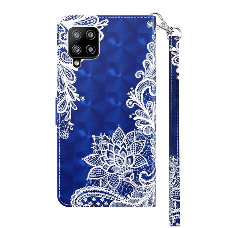 Housse Samsung Galaxy A42 5G Fleur de dentelle