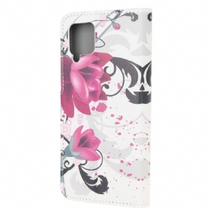 Housse Samsung Galaxy A42 5G Fleur de Lotus