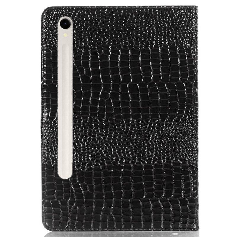 Étui Samsung Galaxy Tab S9 Style Crocodile