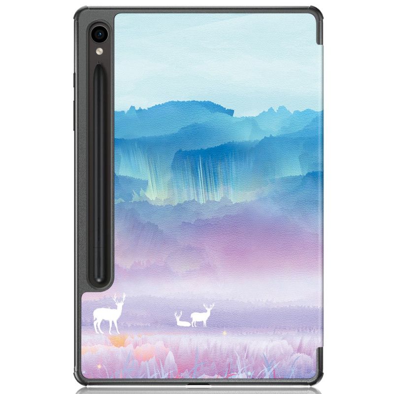 Smart Case Samsung Galaxy Tab S9 Cerf fantastique