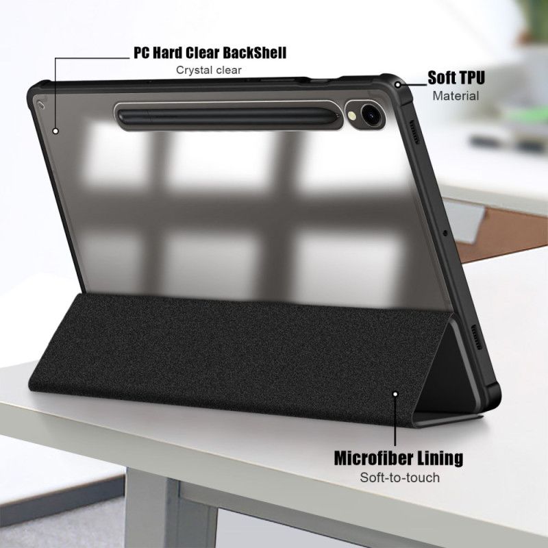 Smart Case Samsung Galaxy Tab S9 Classique avec Porte-Stylet