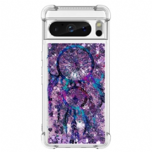 Coque Google Pixel 8 Pro Paillettes Attrape Rêves