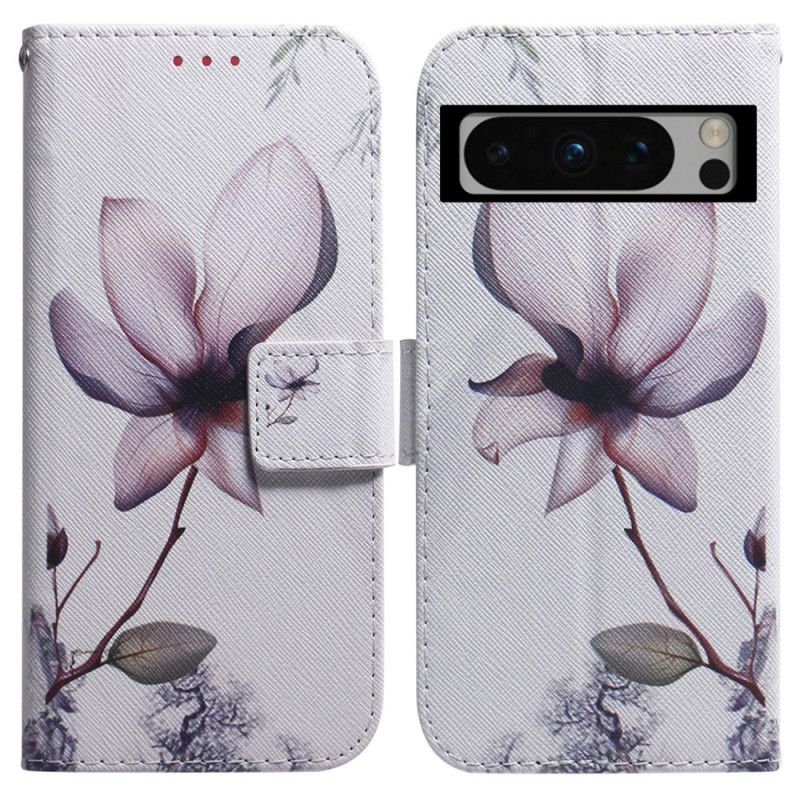 Housse Google Pixel 8 Pro Fleur Rose