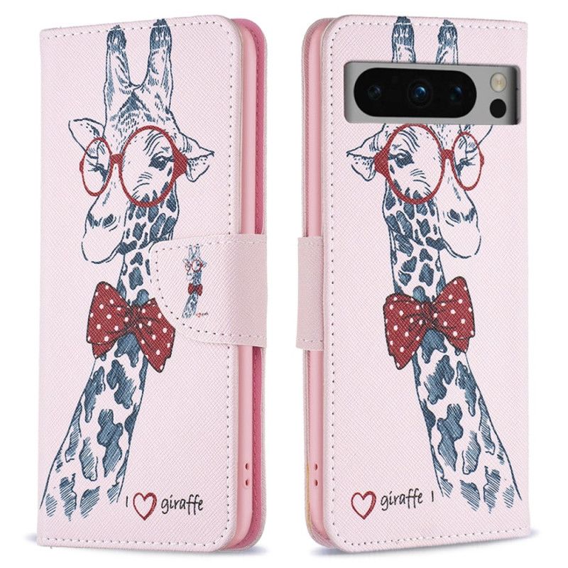 Housse Google Pixel 8 Pro Girafe Intello