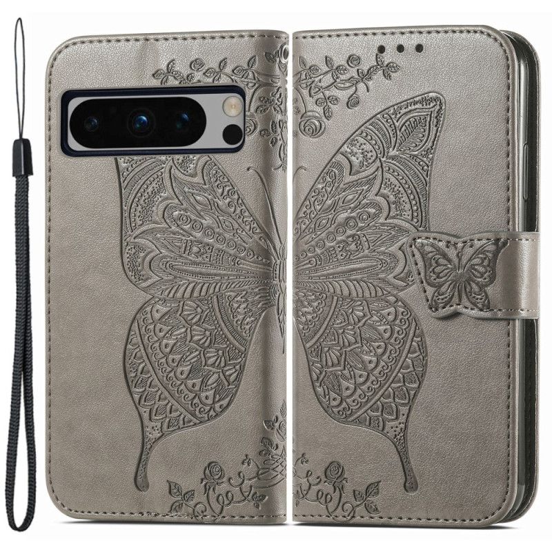 Housse Google Pixel 8 Pro Papillon Baroque