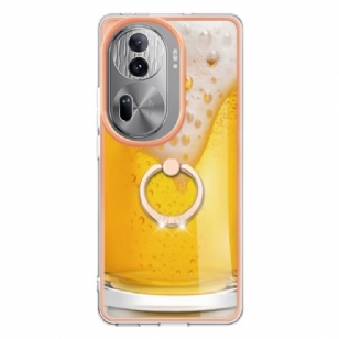 Coque Oppo Reno 11 Pro 5G Anneau-Support Bière