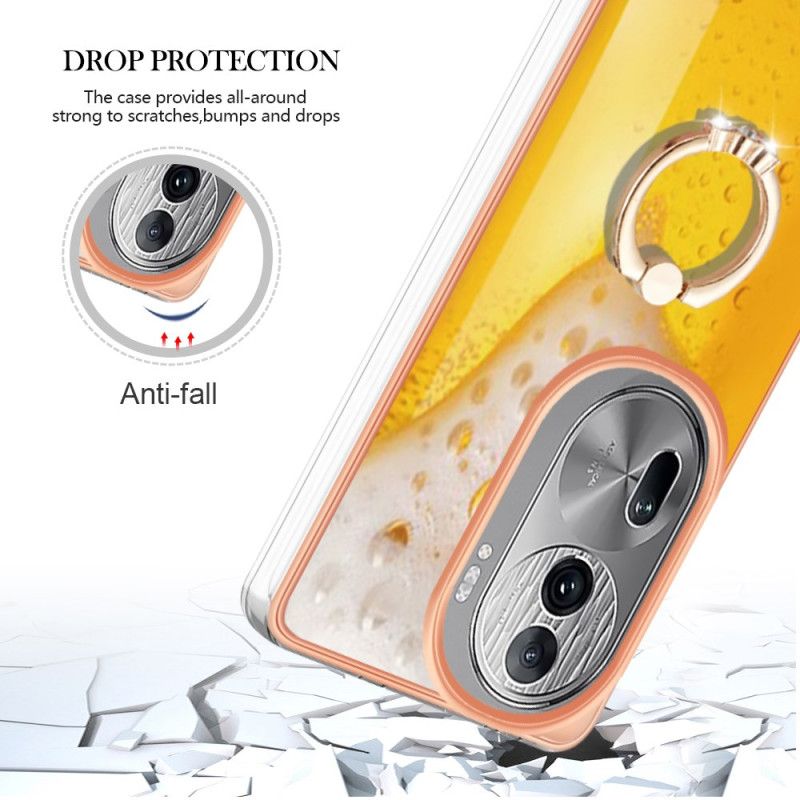 Coque Oppo Reno 11 Pro 5G Anneau-Support Bière