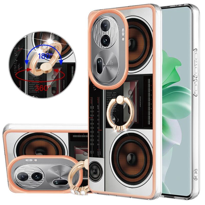 Coque Oppo Reno 11 Pro 5G Anneau-Support Radio