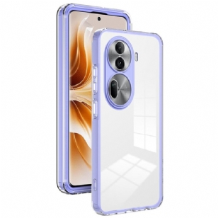 Coque Oppo Reno 11 Pro 5G Transparente Rebord Coloré