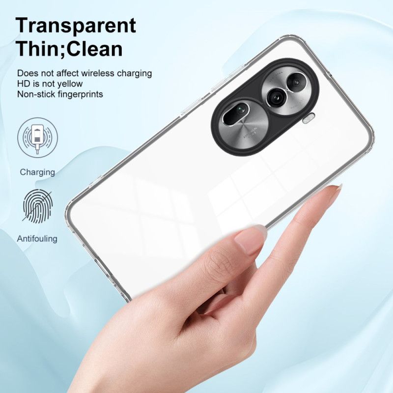 Coque Oppo Reno 11 Pro 5G Transparente Rebord Coloré