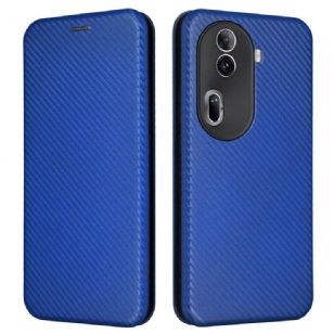 Flip Cover Oppo Reno 11 Pro 5G Fibre Carboone