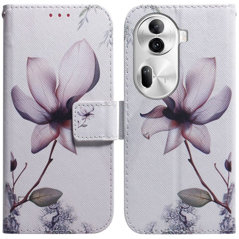 Housse Oppo Reno11 Pro 5G Fleur Rose