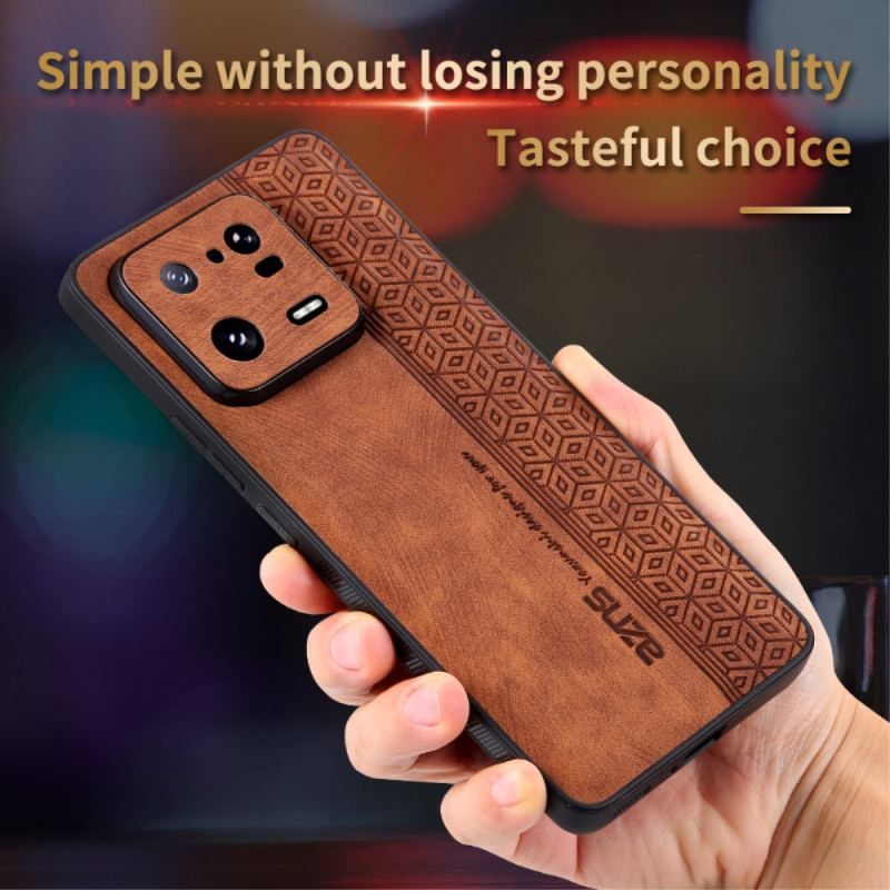 Coque Xiaomi 13 Pro Effet Cuir AZNS