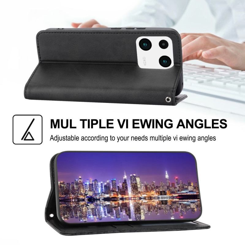 Flip Cover Xiaomi 13 Pro Style Cuir Motif 3D