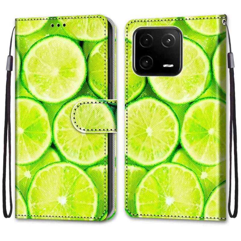 Housse Xiaomi 13 Pro Citrons Verts