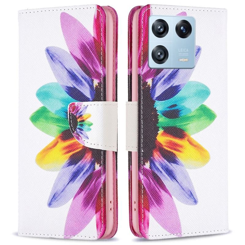 Housse Xiaomi 13 Pro Fleur Aquarelle