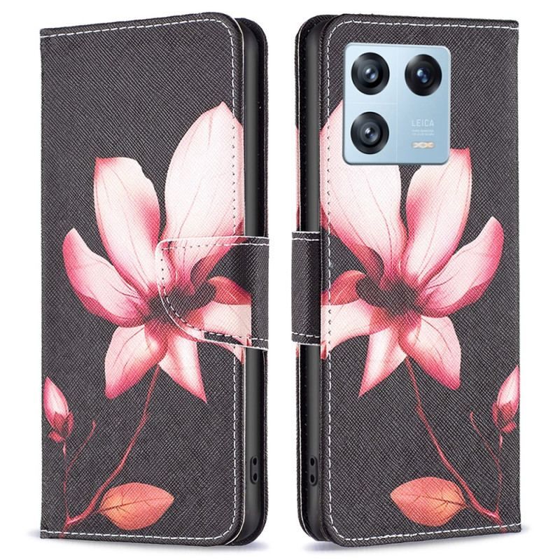 Housse Xiaomi 13 Pro Fleur Rose