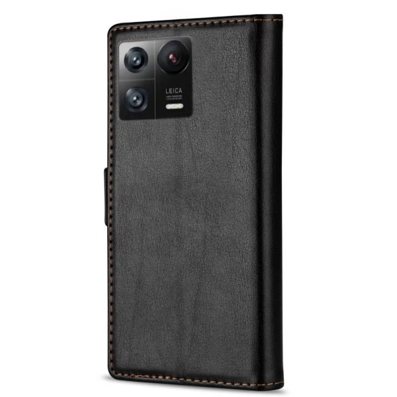 Housse Xiaomi 13 Pro LN.BEKUS Effet Cuir