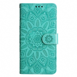 Housse Xiaomi 13 Pro Mandala Soleil avec Lanière