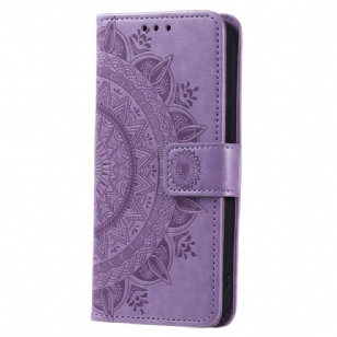 Housse Xiaomi 13 Pro Mandala Soleil avec Lanière