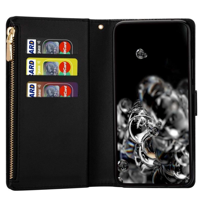 Housse Xiaomi 13 Pro Paillettes Portefeuille Zip