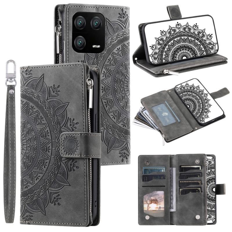 Housse Xiaomi 13 Pro Portefeuille Mandala