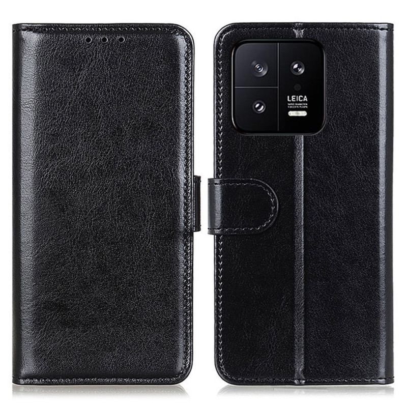 Housse Xiaomi 13 Pro Simili Cuir Verni