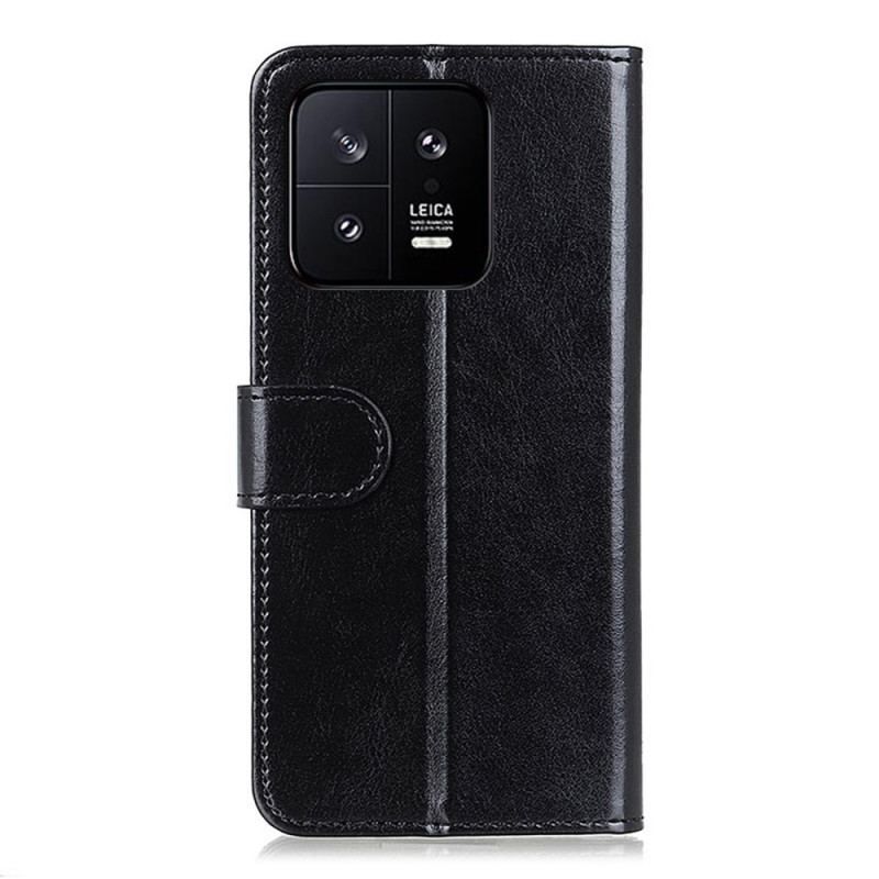 Housse Xiaomi 13 Pro Simili Cuir Verni