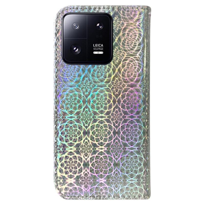 Housse Xiaomi 13 Pro Style Disco à Lanière